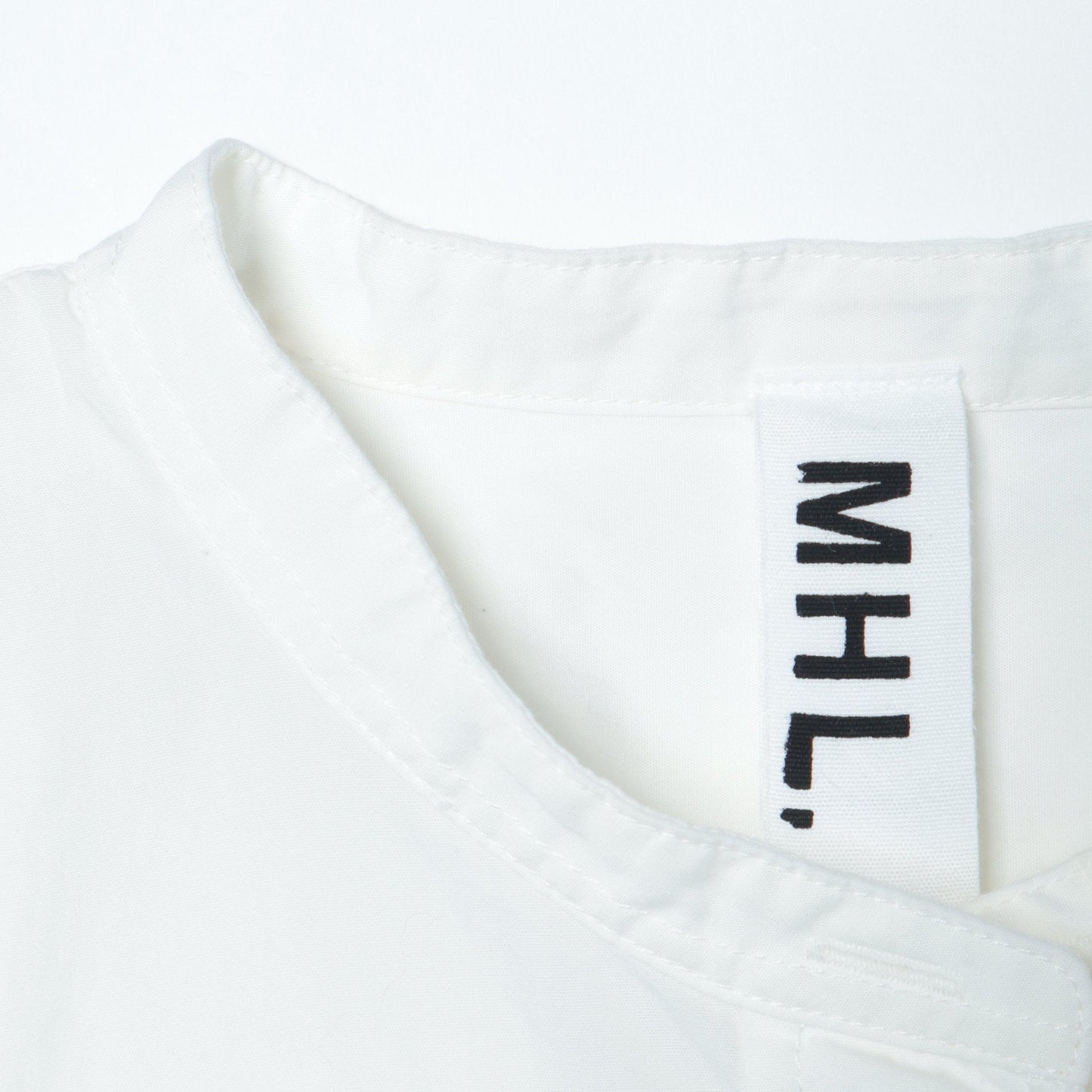 GARMENT DYE BASIC POPLIN SHIRT