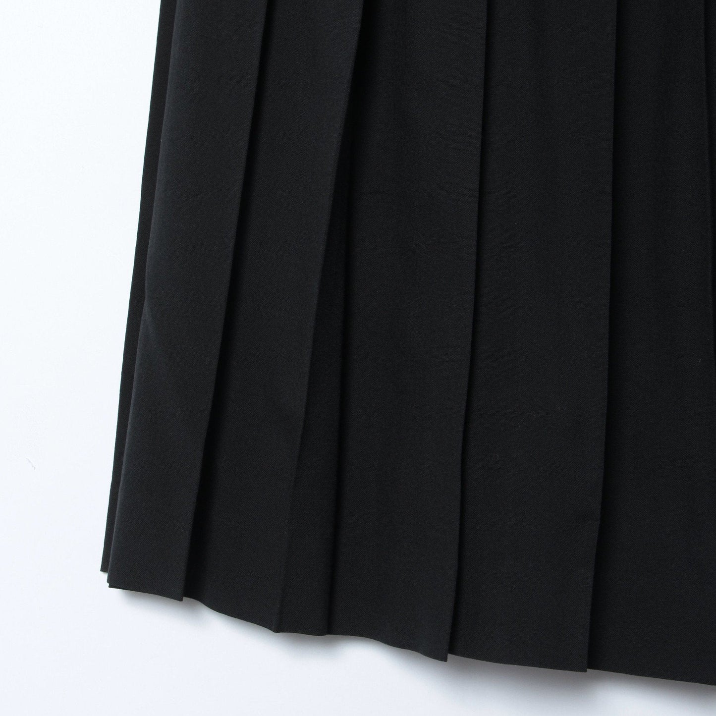 FINE WOOL POPLIN SKIRT