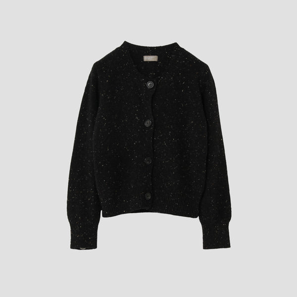 DONEGAL WOOL CARDIGAN KNIT