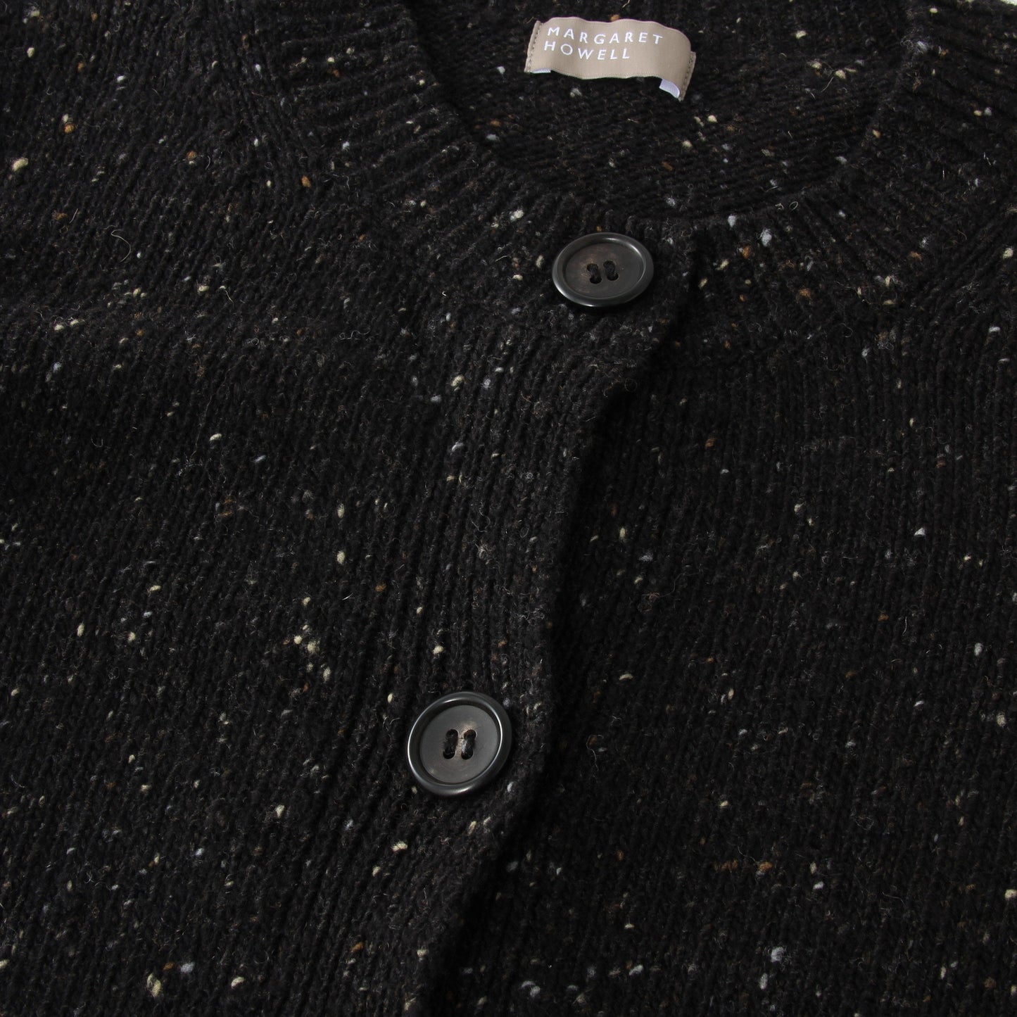 DONEGAL WOOL CARDIGAN KNIT