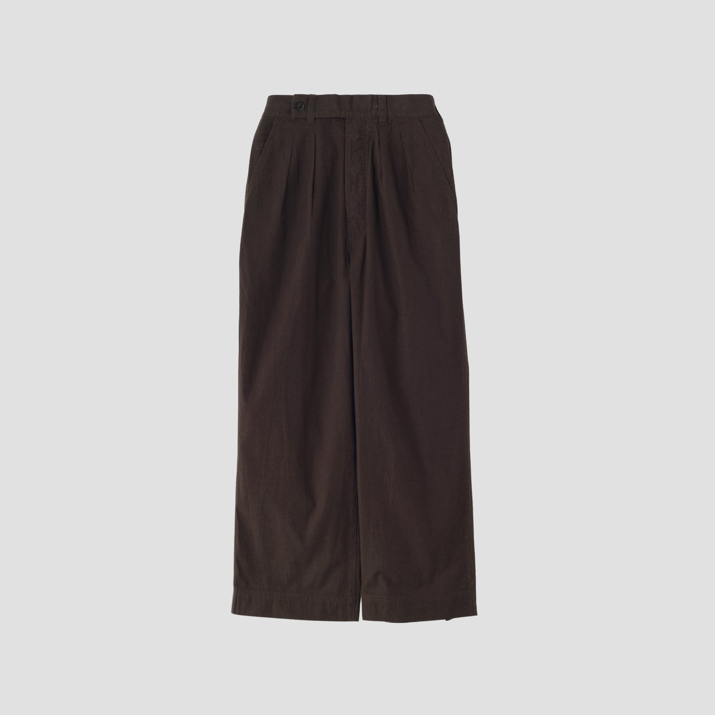 OVERDYE MELANGE COTTON LINEN TROUSERS