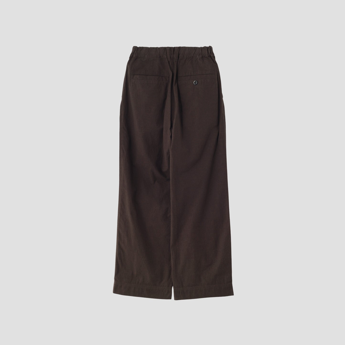 OVERDYE MELANGE COTTON LINEN TROUSERS