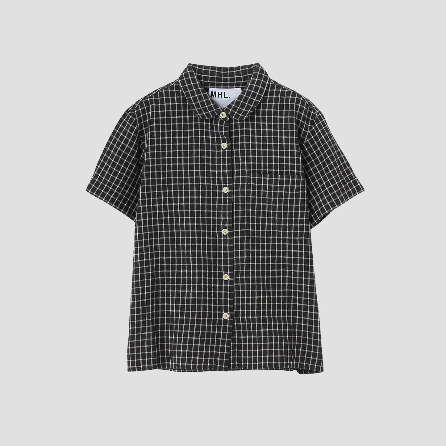 ROUGH COTTON LINEN SHIRT