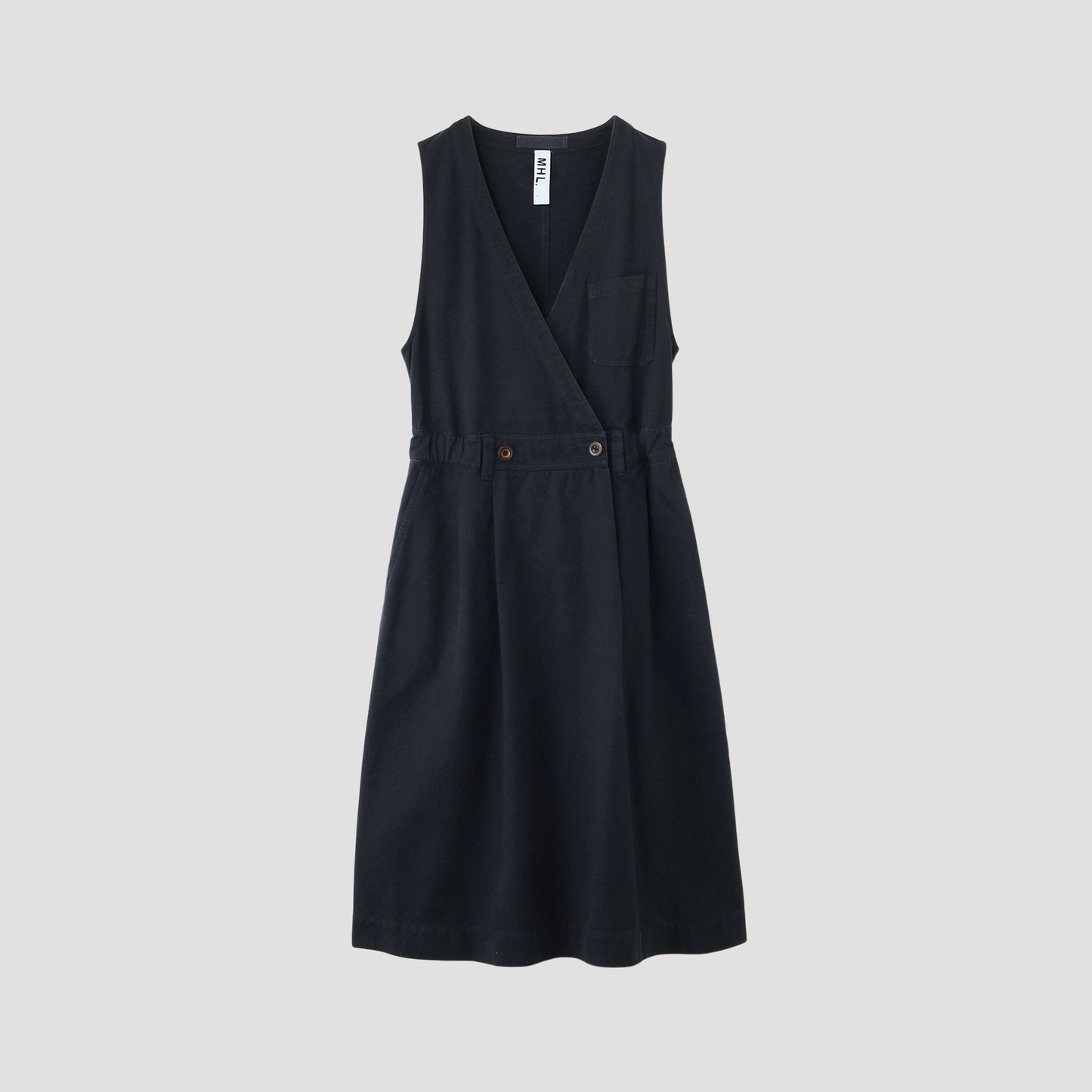 SOFT TWISTED YARN COTTON DRESS
