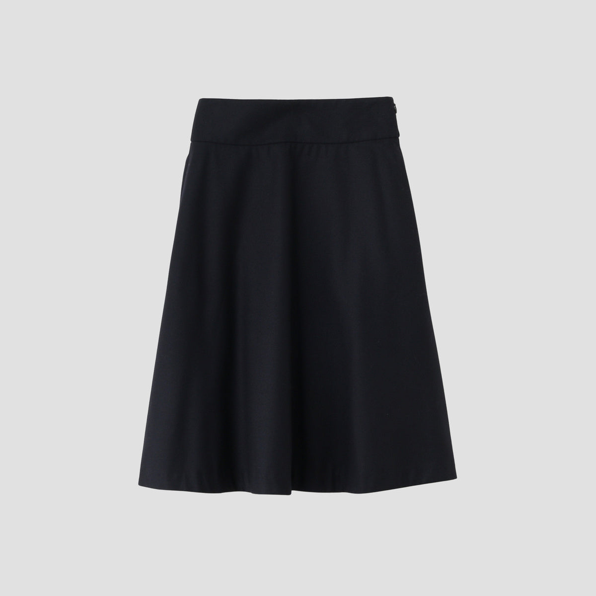 FINE WOOL FLANNEL SKIRT