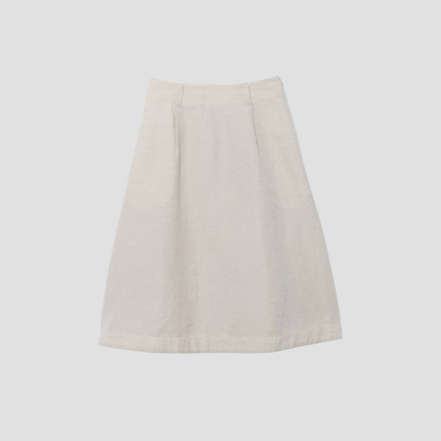 COTTON LINEN SKIRT