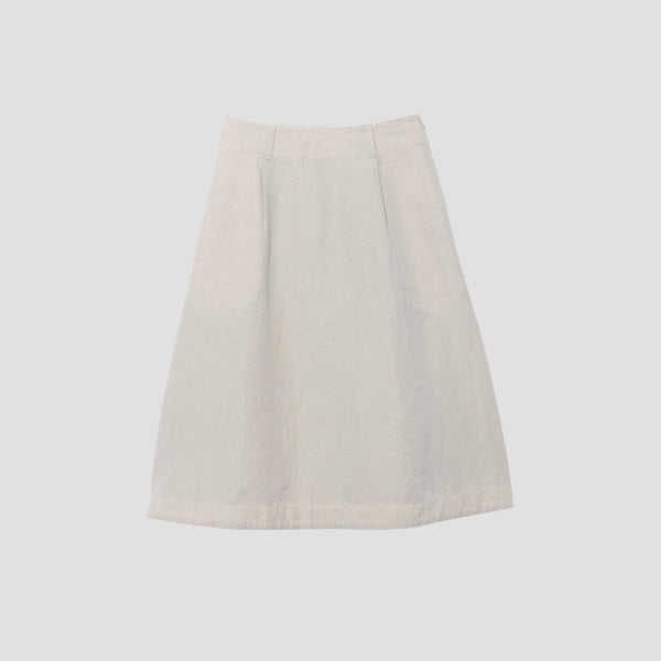 COTTON LINEN SKIRT