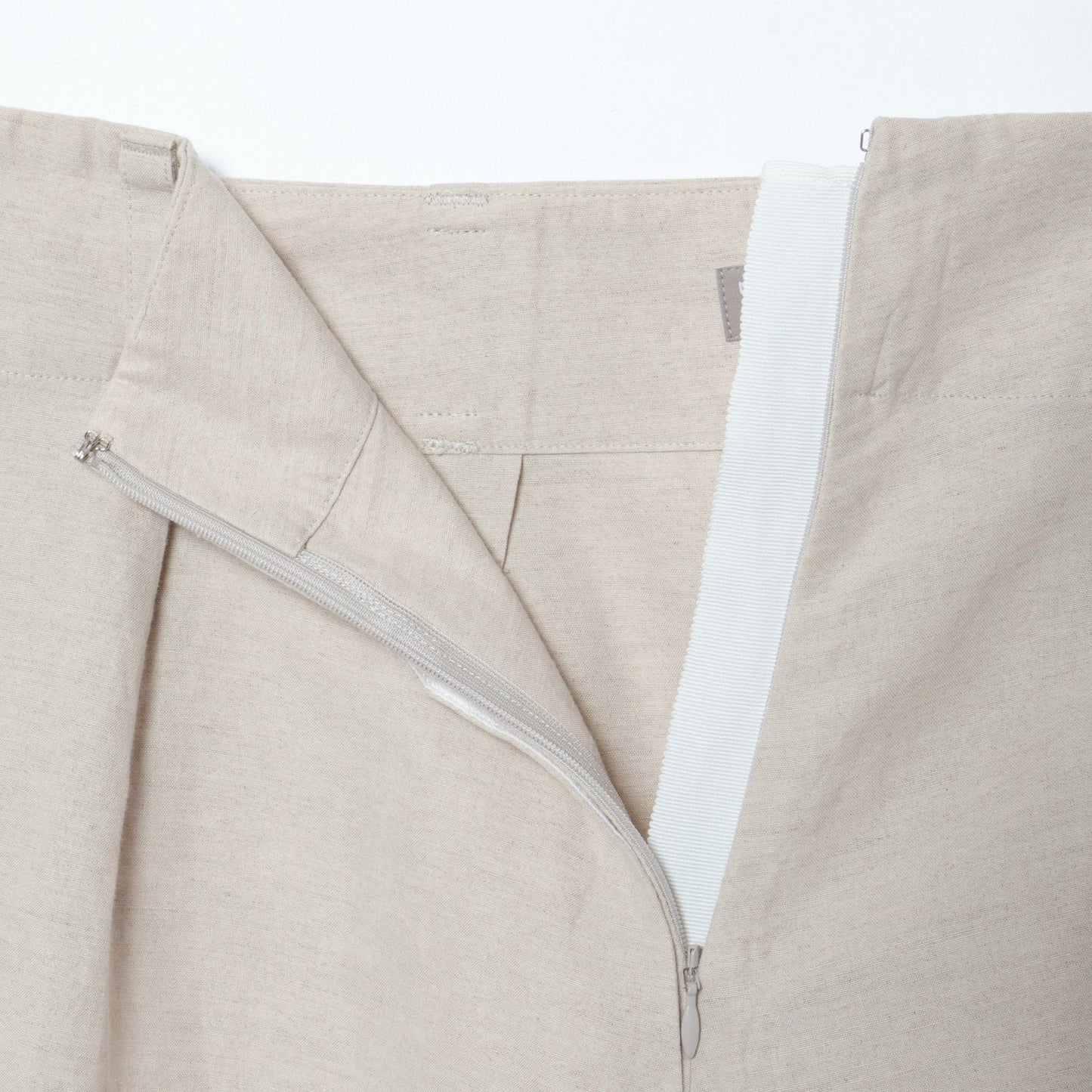 COTTON LINEN SKIRT