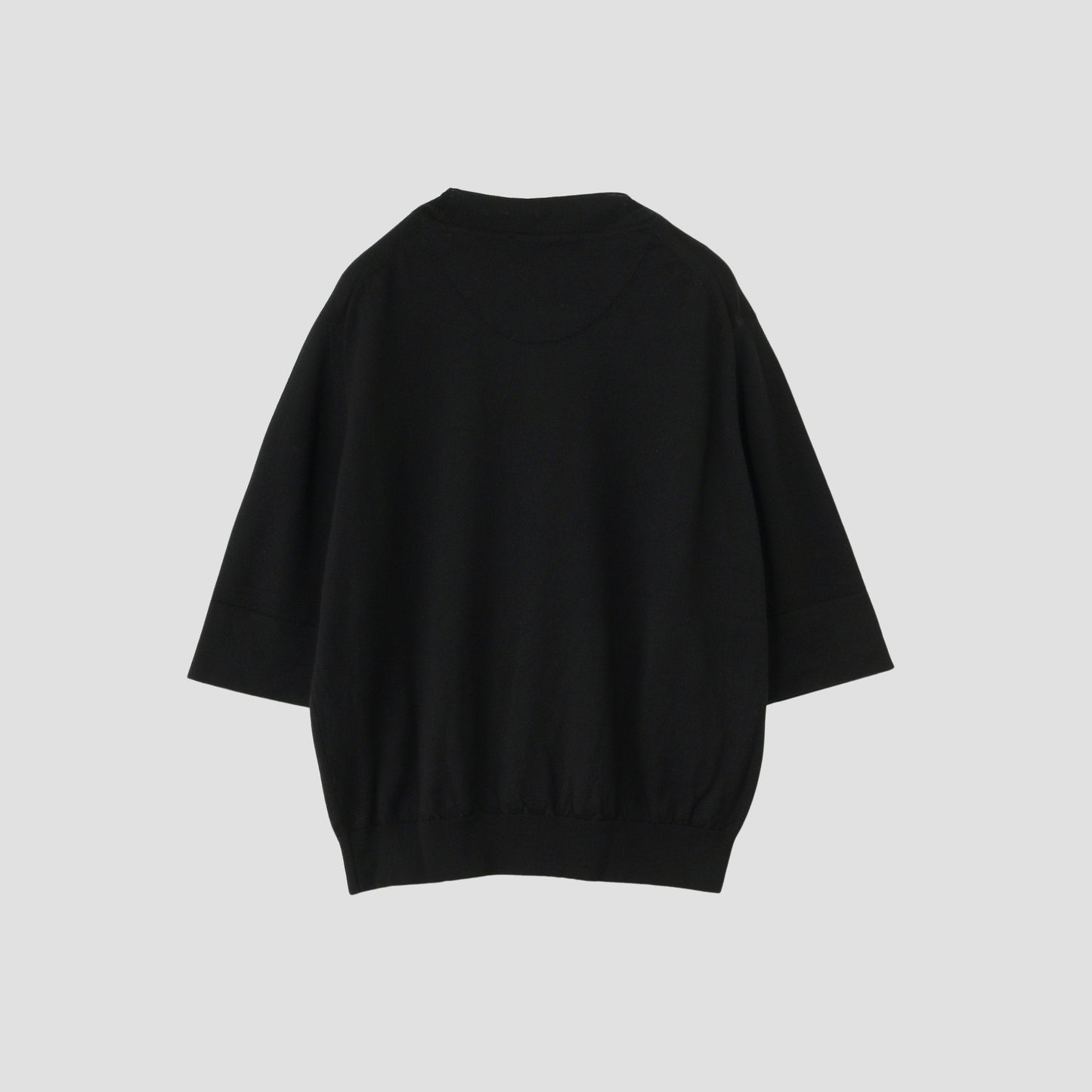 DEEP RIB T SHIRT KNIT