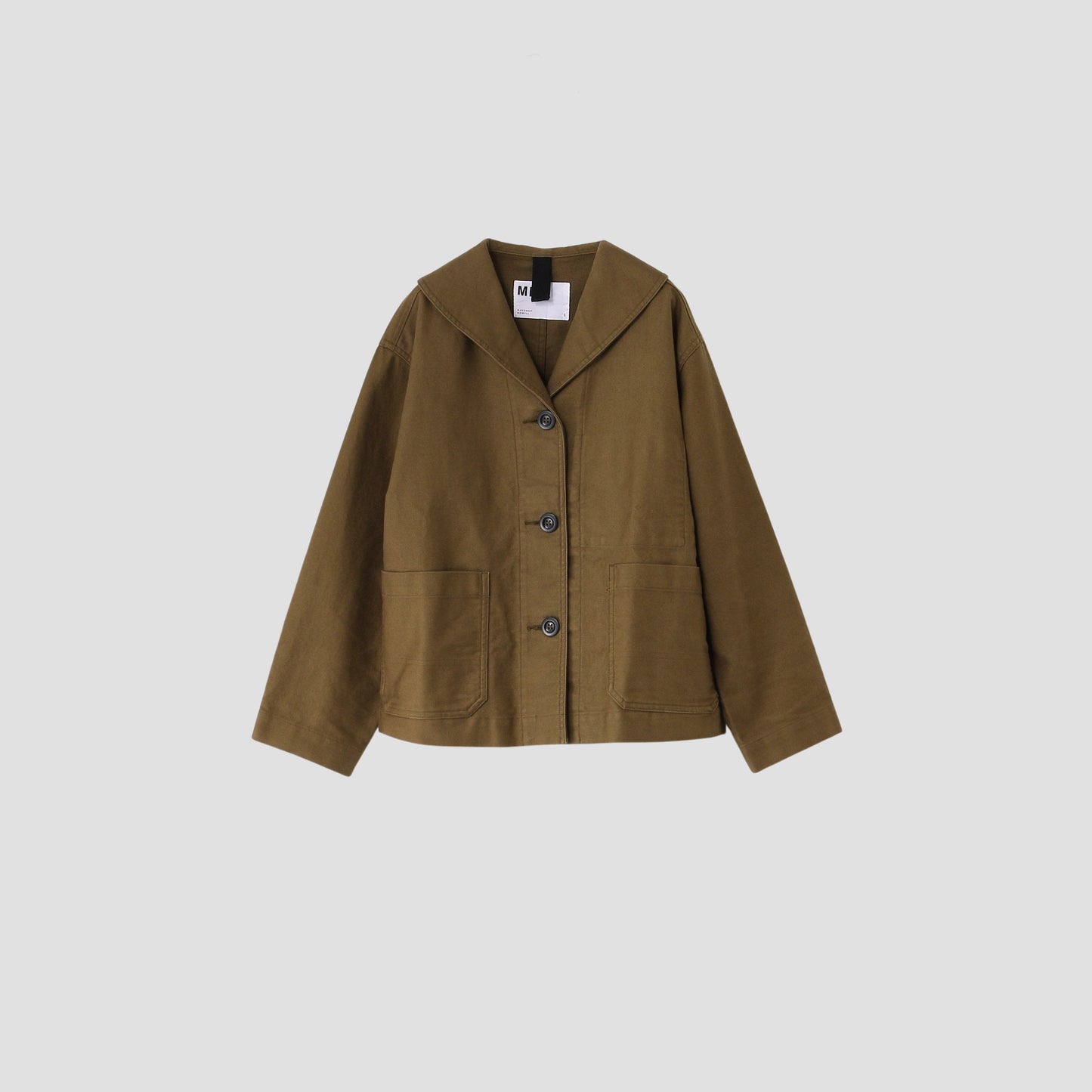 DRY COTTON MOLESKIN BLOUSON