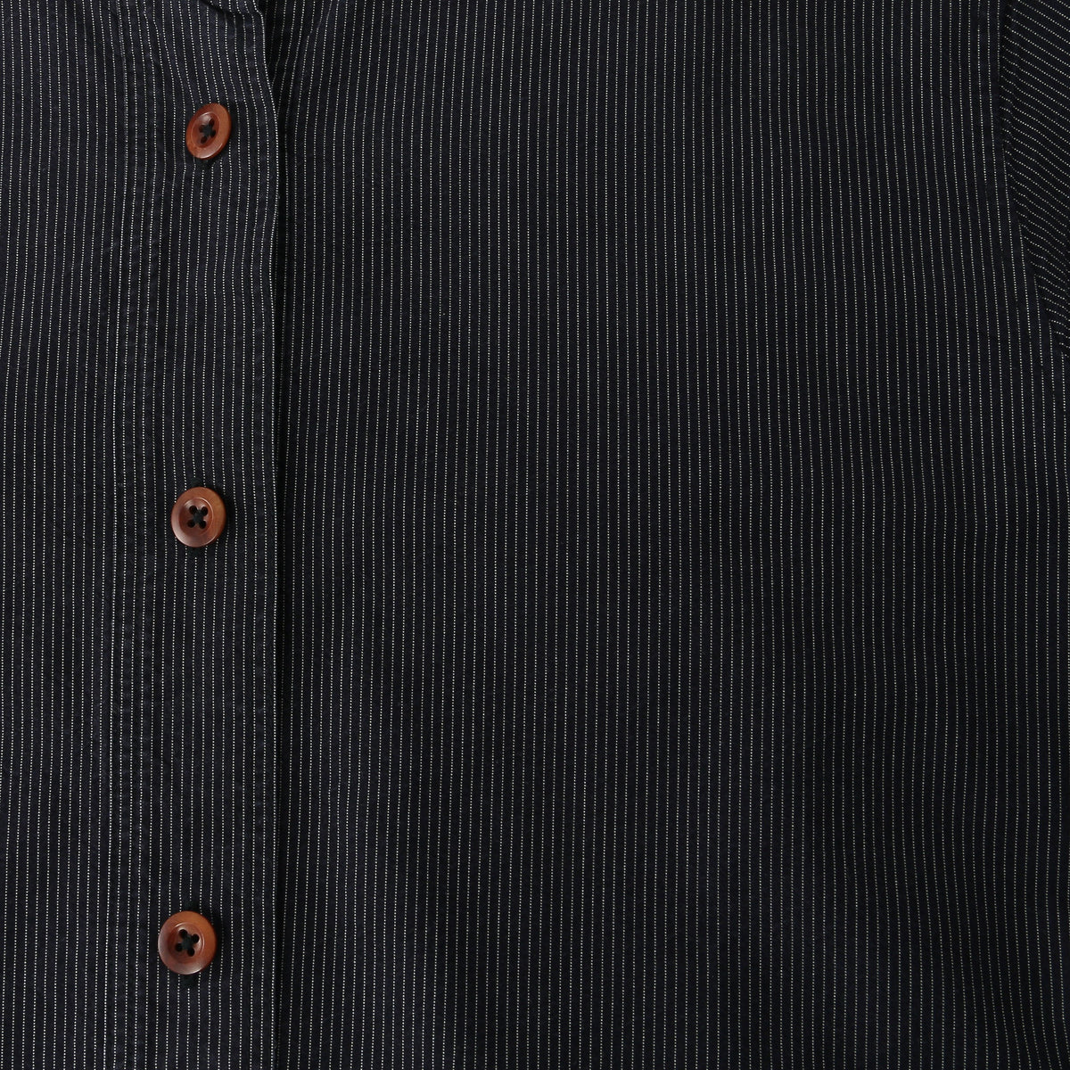 BROKEN STRIPE COTTON SHIRT