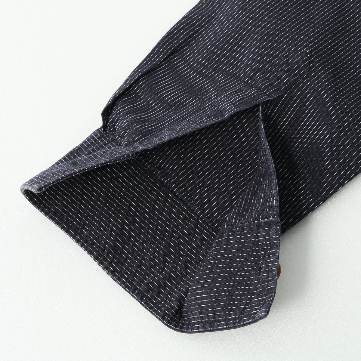 BROKEN STRIPE COTTON SHIRT