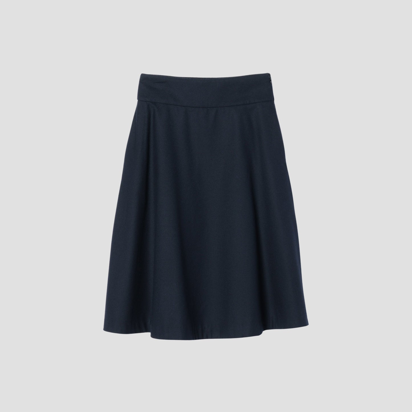 FINE WOOL FLANNEL SKIRT