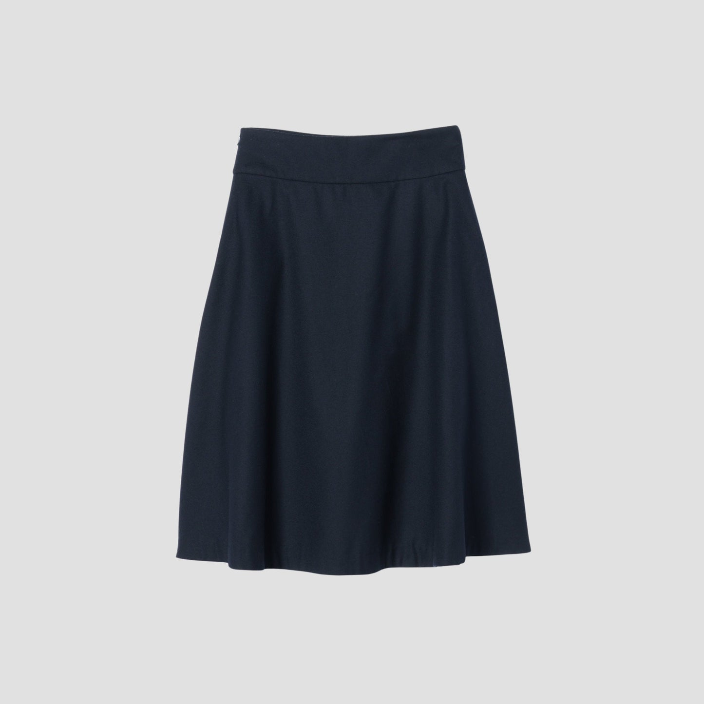 FINE WOOL FLANNEL SKIRT