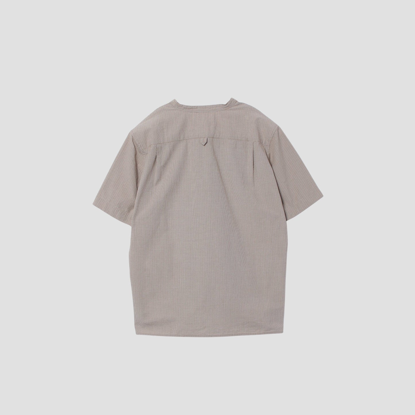 TINY CHECK COTTON SHIRT