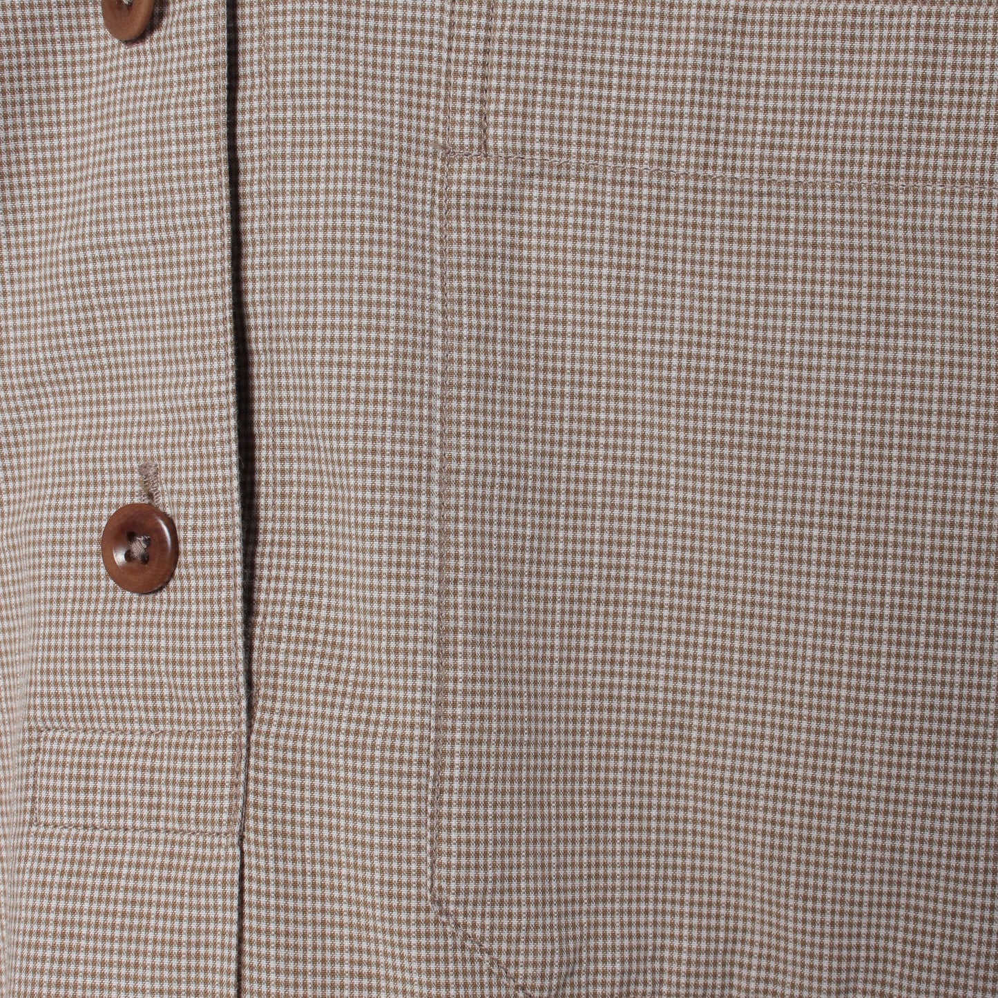 TINY CHECK COTTON SHIRT