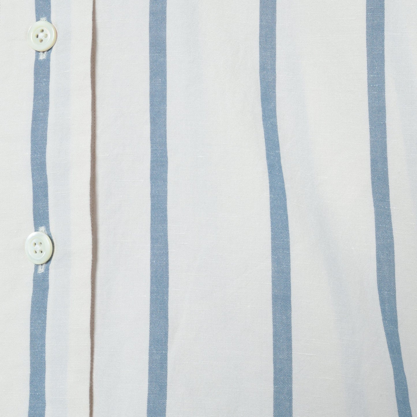 BOLD STRIPE COTTON LINEN SHIRT