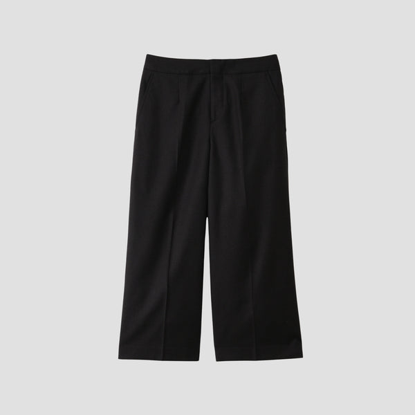 FINE WOOL FLANNEL TROUSERS