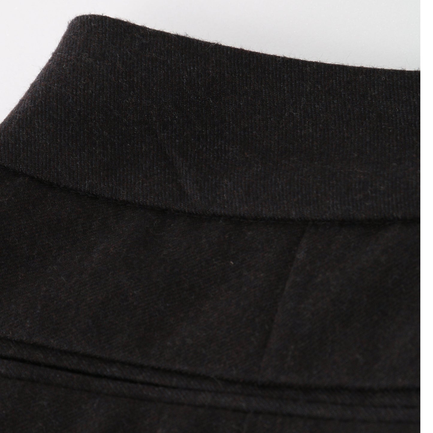 FINE WOOL FLANNEL TROUSERS