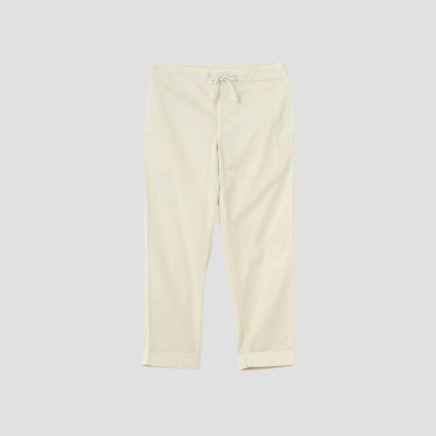 SUPERFINE COTTON TWILL TROUSERS