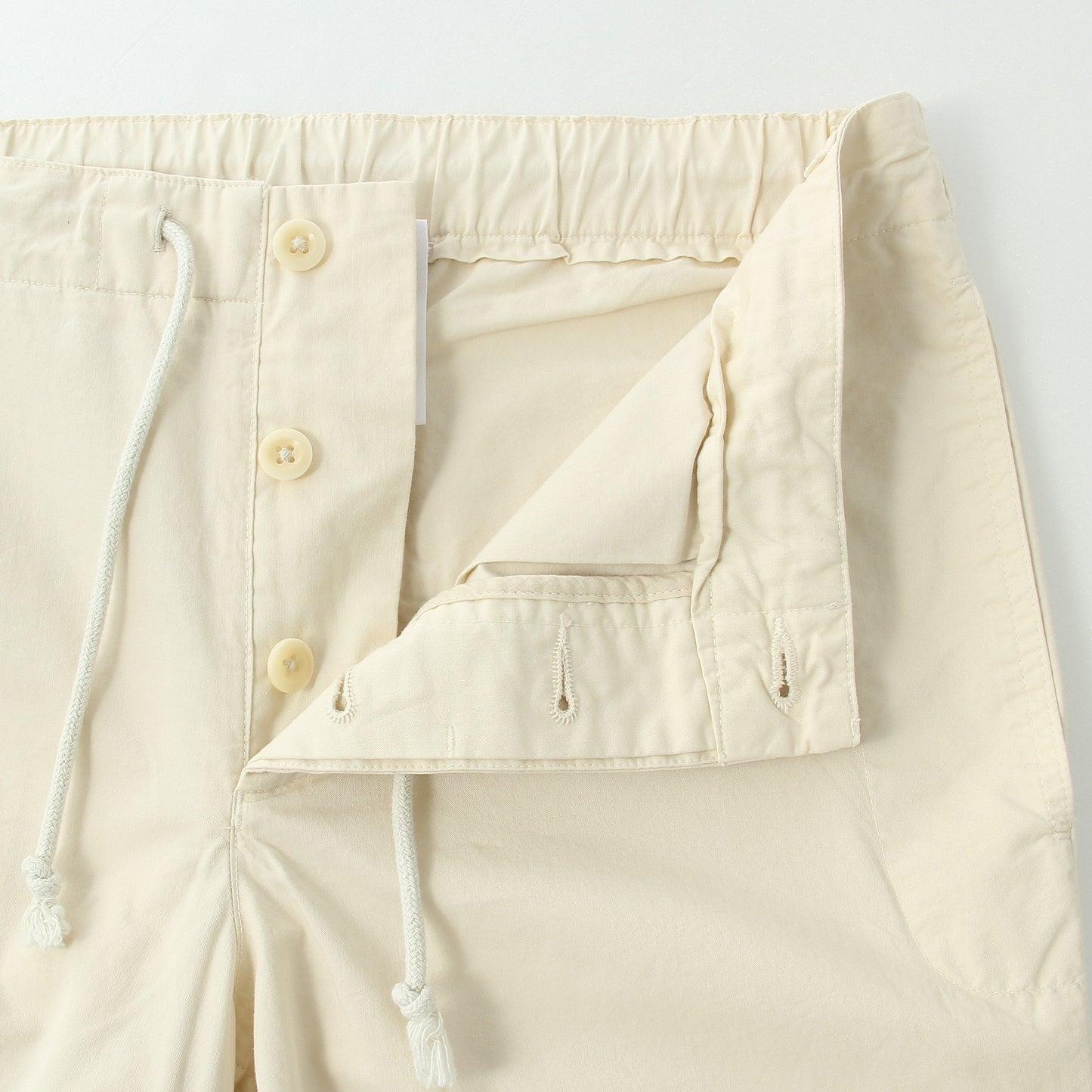 SUPERFINE COTTON TWILL TROUSERS