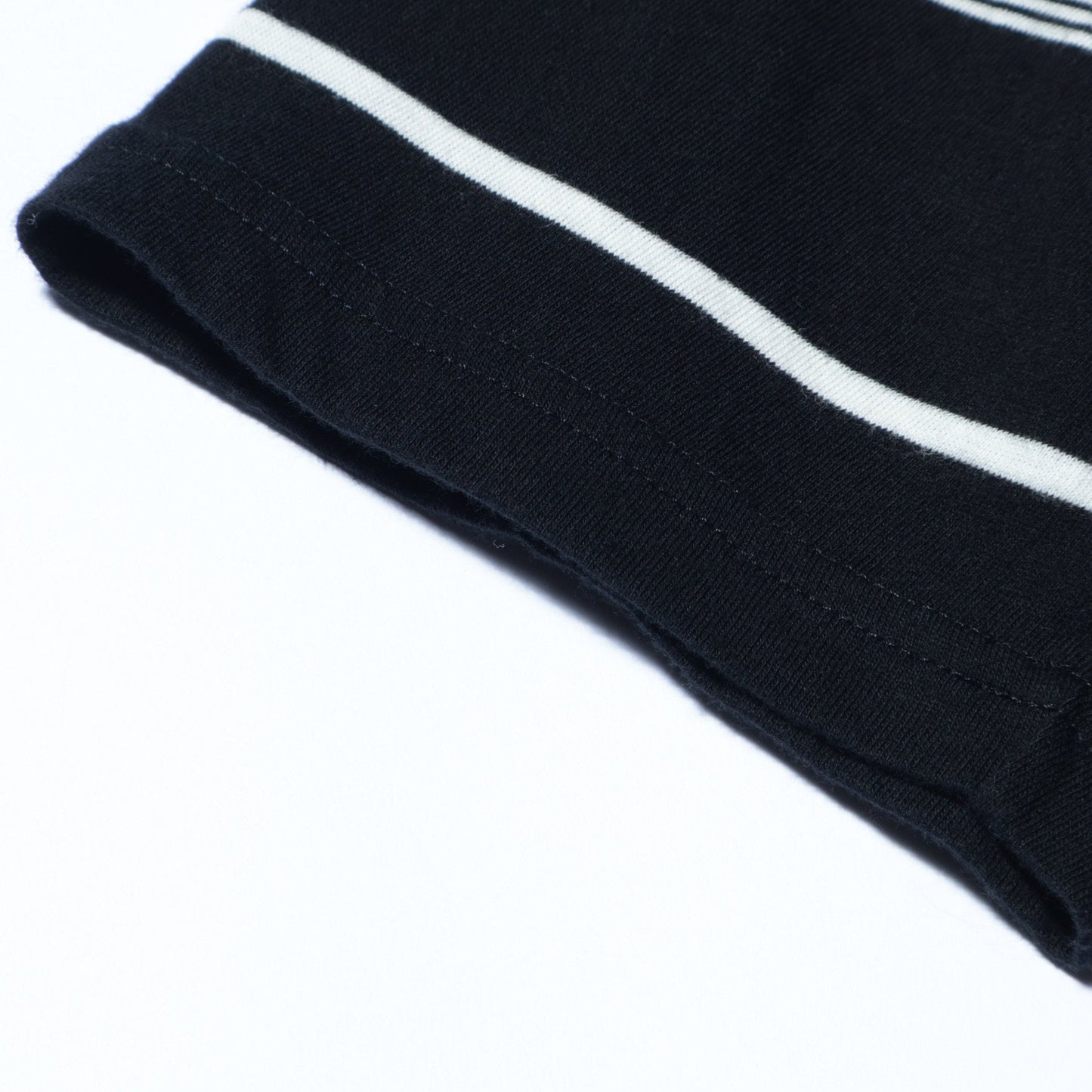 COTTON ENGINEERED STRIPE JERSEY