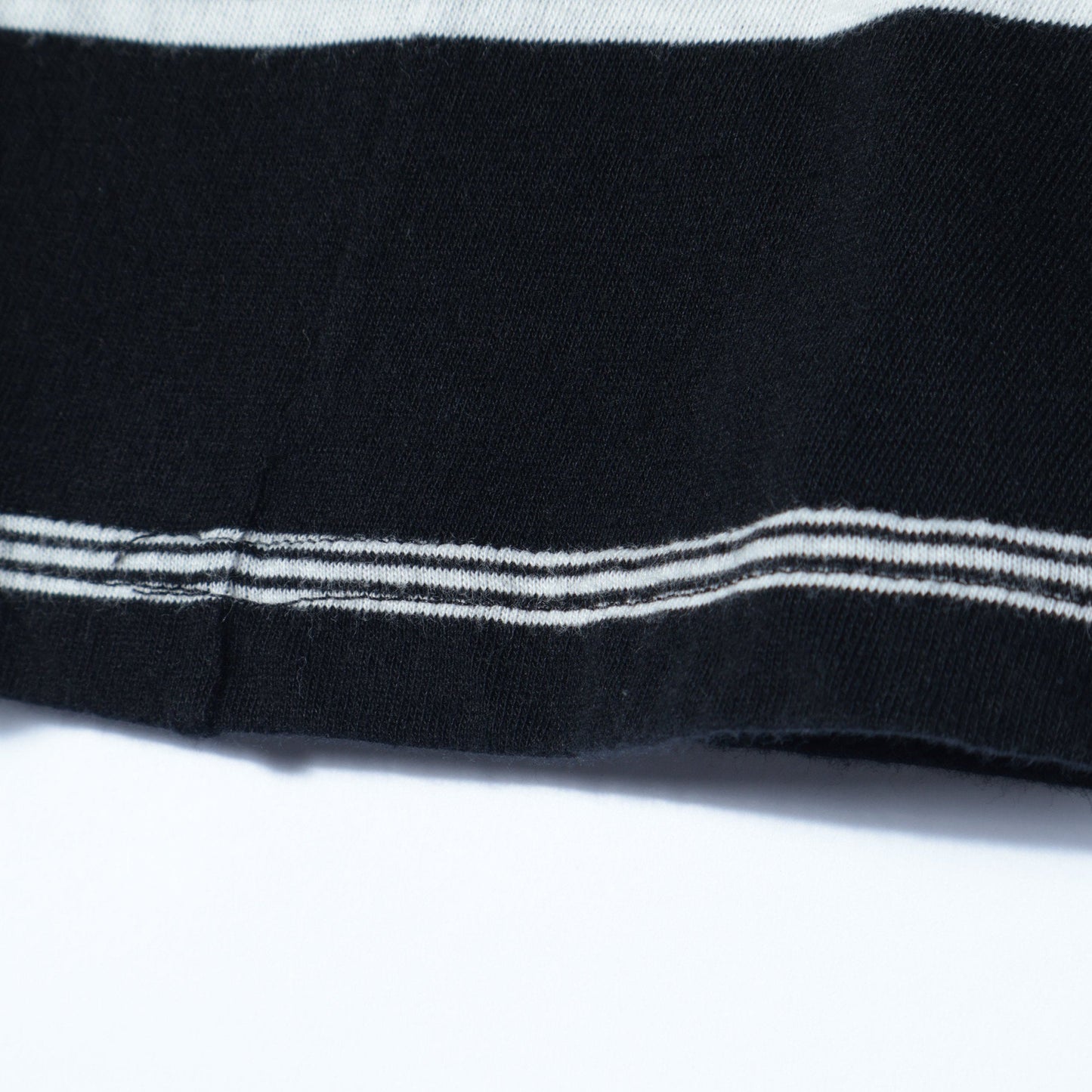 COTTON ENGINEERED STRIPE JERSEY