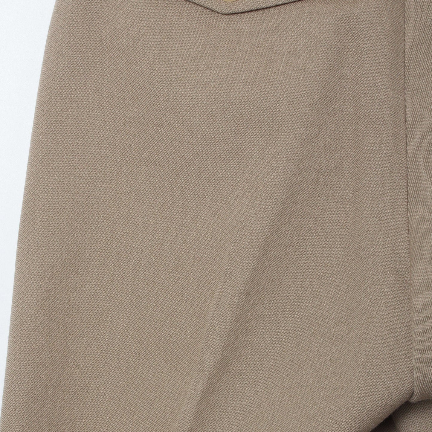 WOOL COTTON SERGE TROUSERS