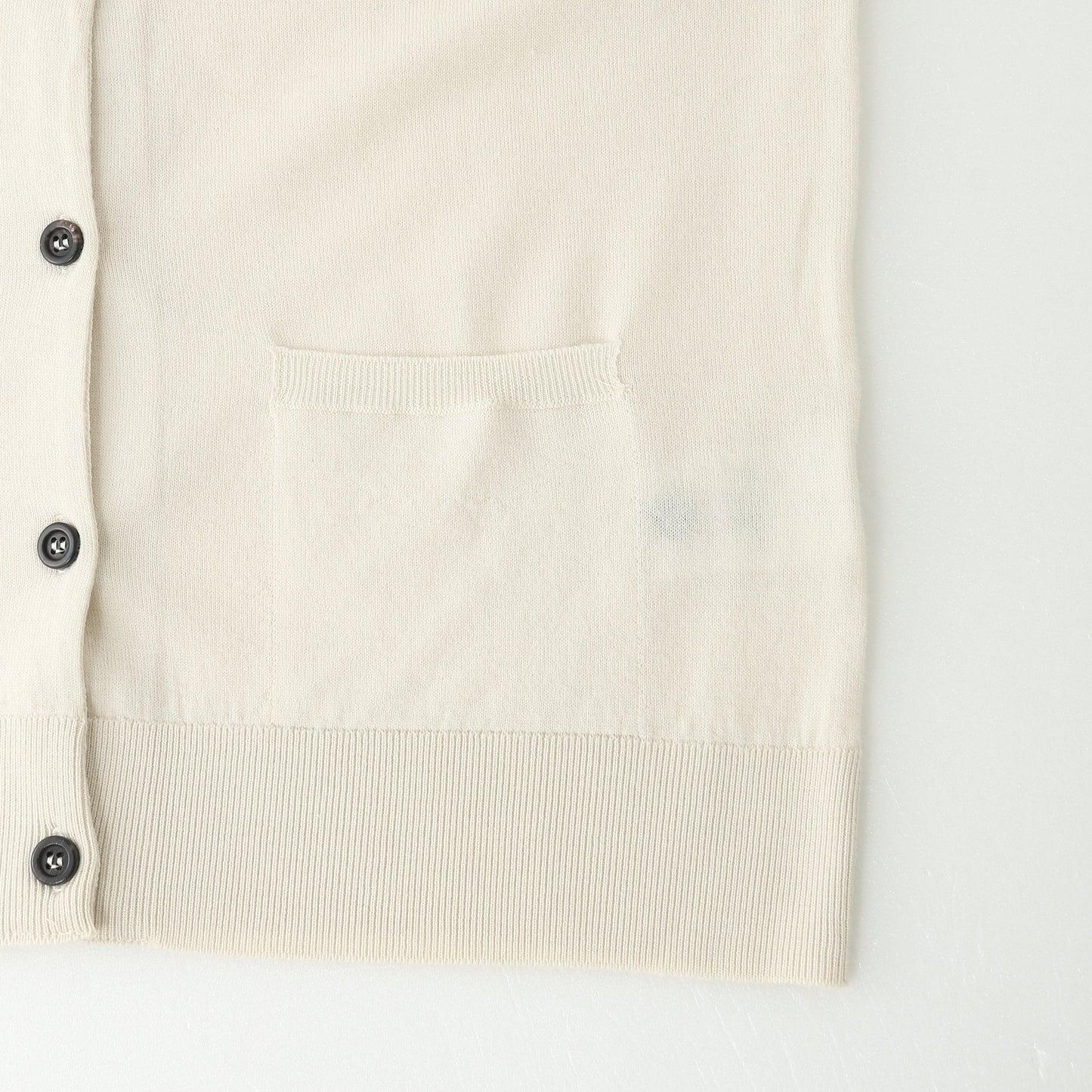 POLO COLLAR CARDIGAN KNIT