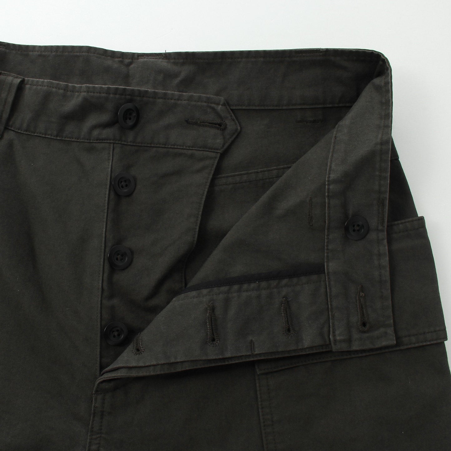 PLAIN COTTON DRILL TROUSERS