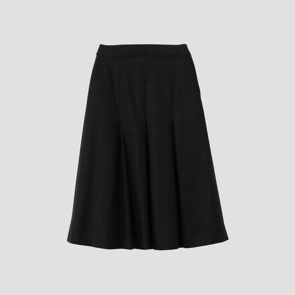 FINE WOOL FLANNEL SKIRT