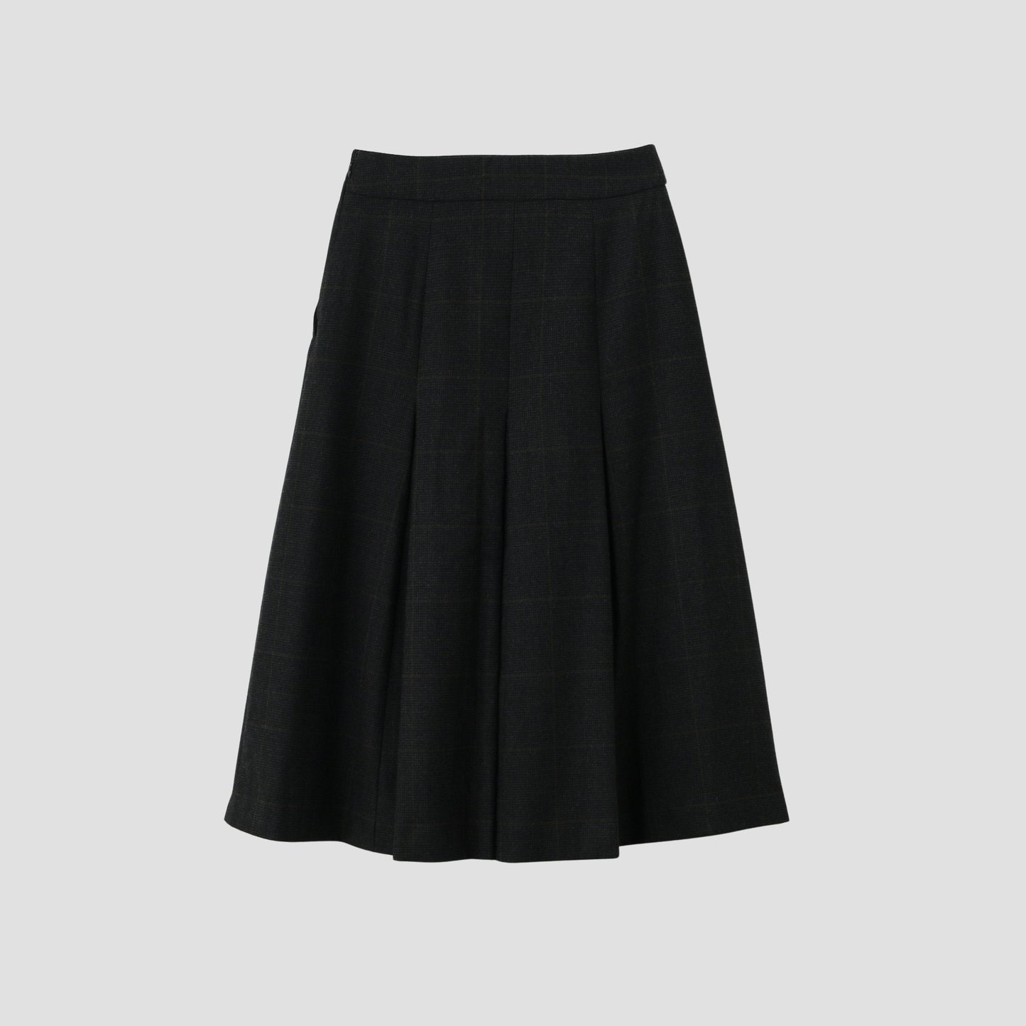FINE WOOL FLANNEL SKIRT