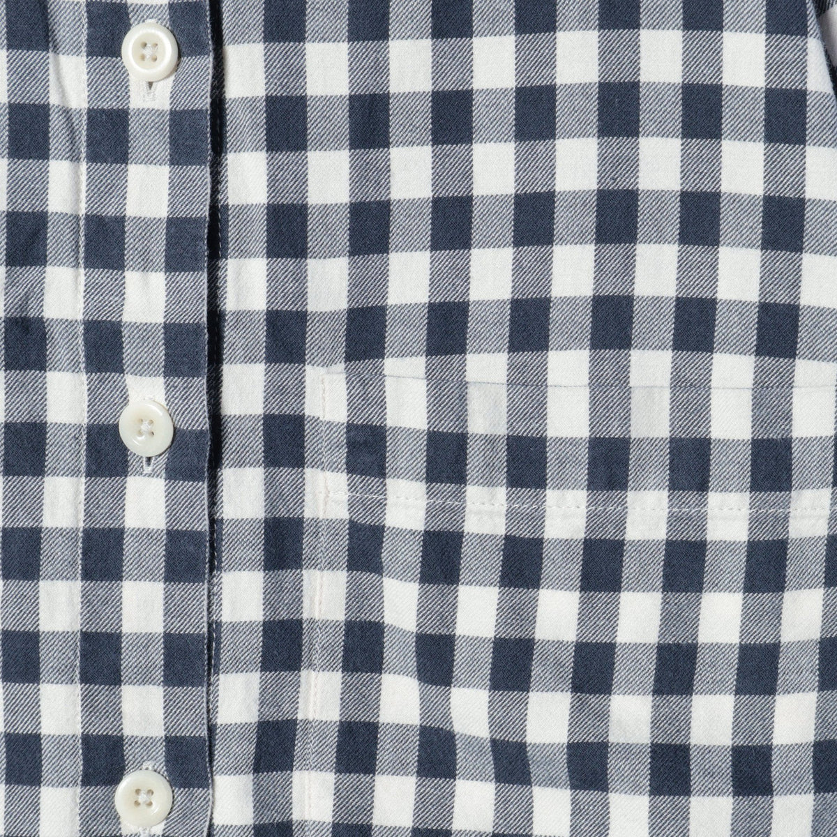 CHECK WORN COTTON SHIRT
