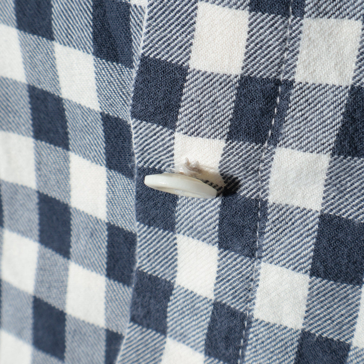 CHECK WORN COTTON SHIRT