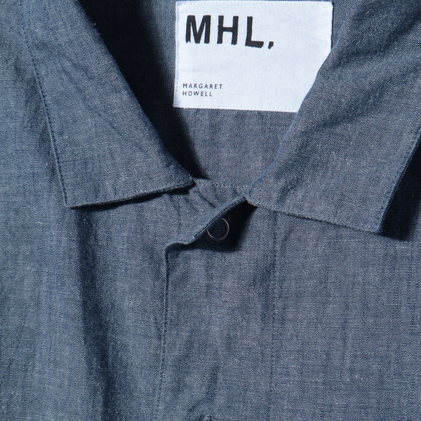 DENIM COTTON CHAMBRAY SHIRT