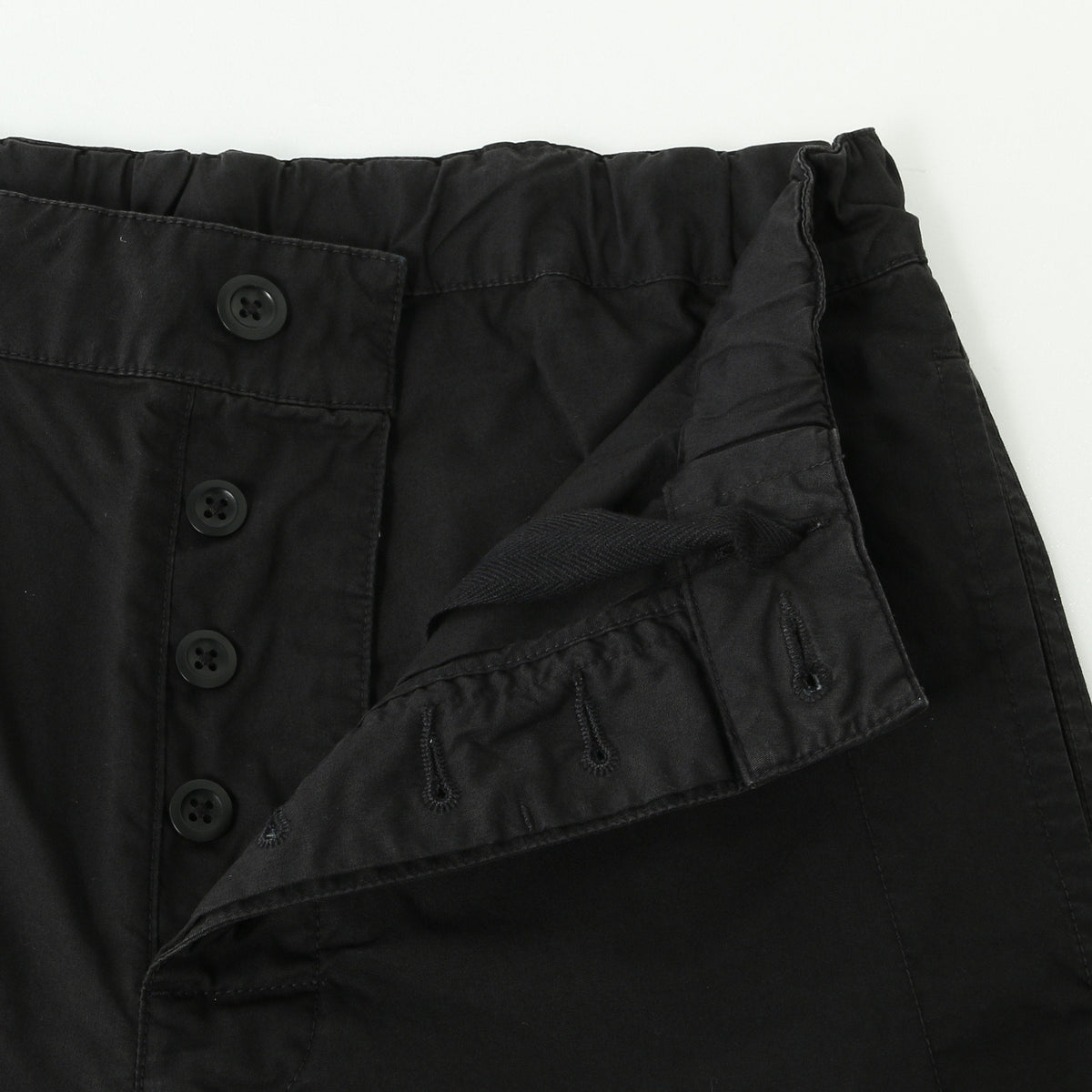 SUPERFINE COTTON TWILL TROUSERS