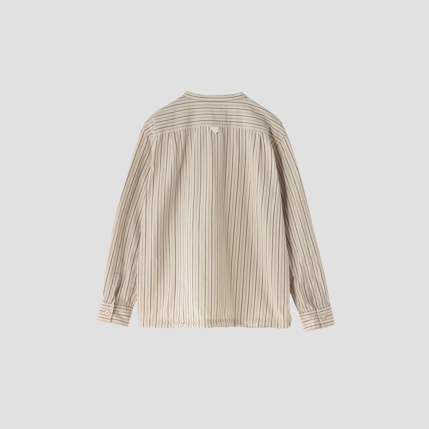 WIDE STRIPE COTTON SHIRT