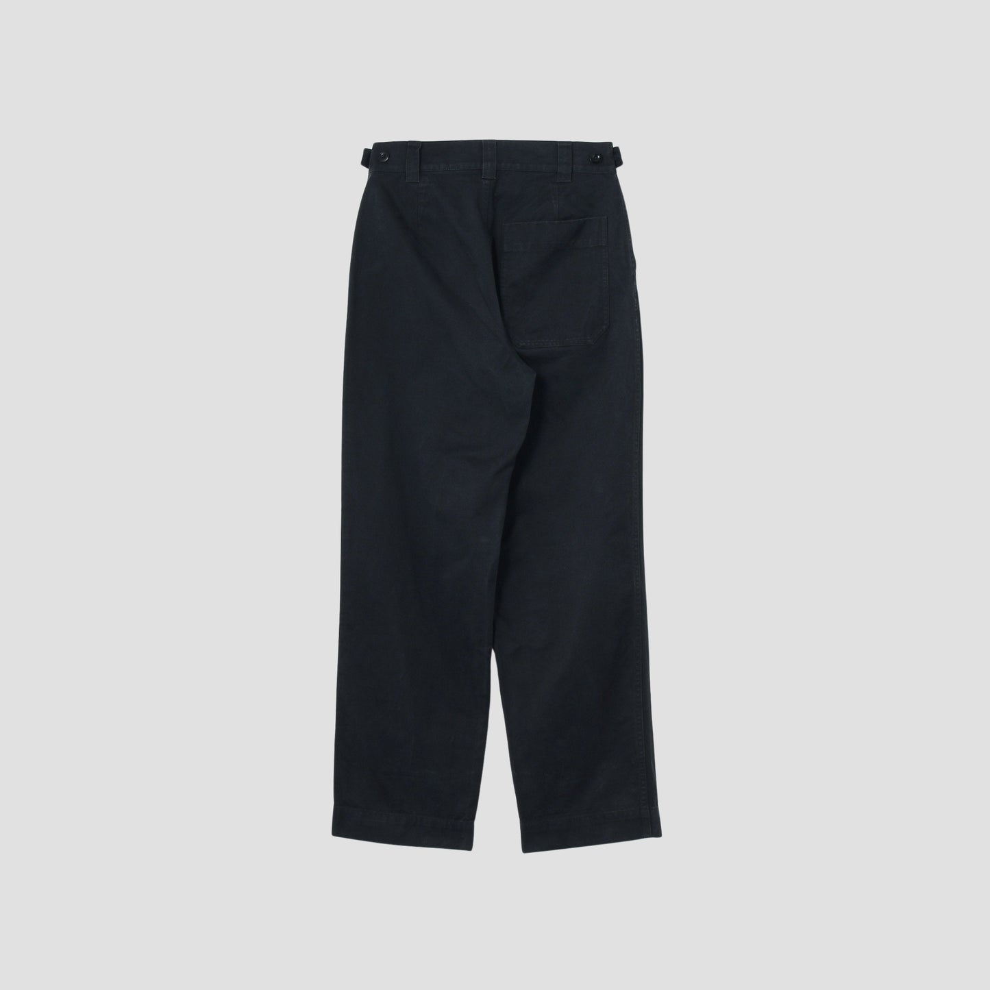 BRUSHED CHINO COTTON TROUSERS