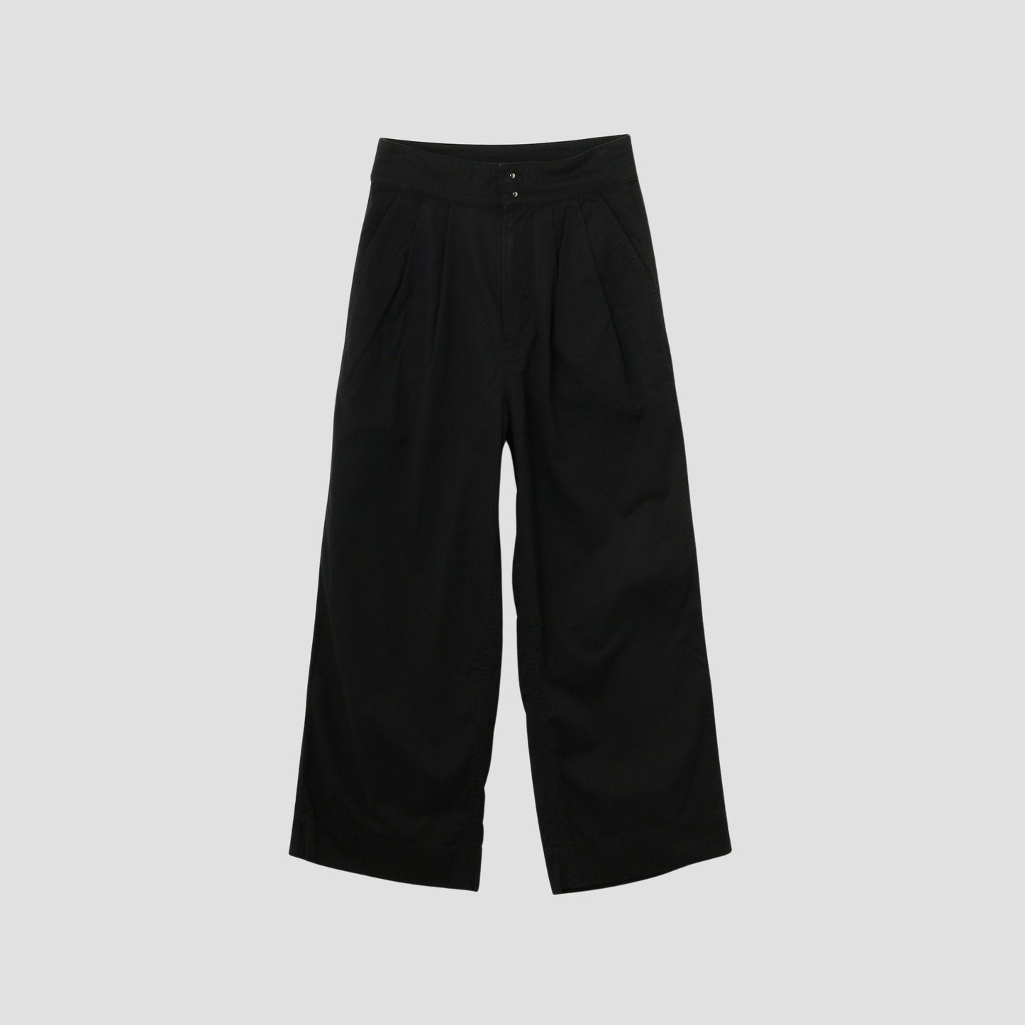 SOFT DENSE COTTON TROUSERS