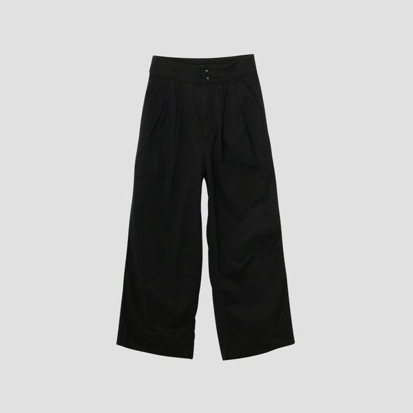 SOFT DENSE COTTON TROUSERS