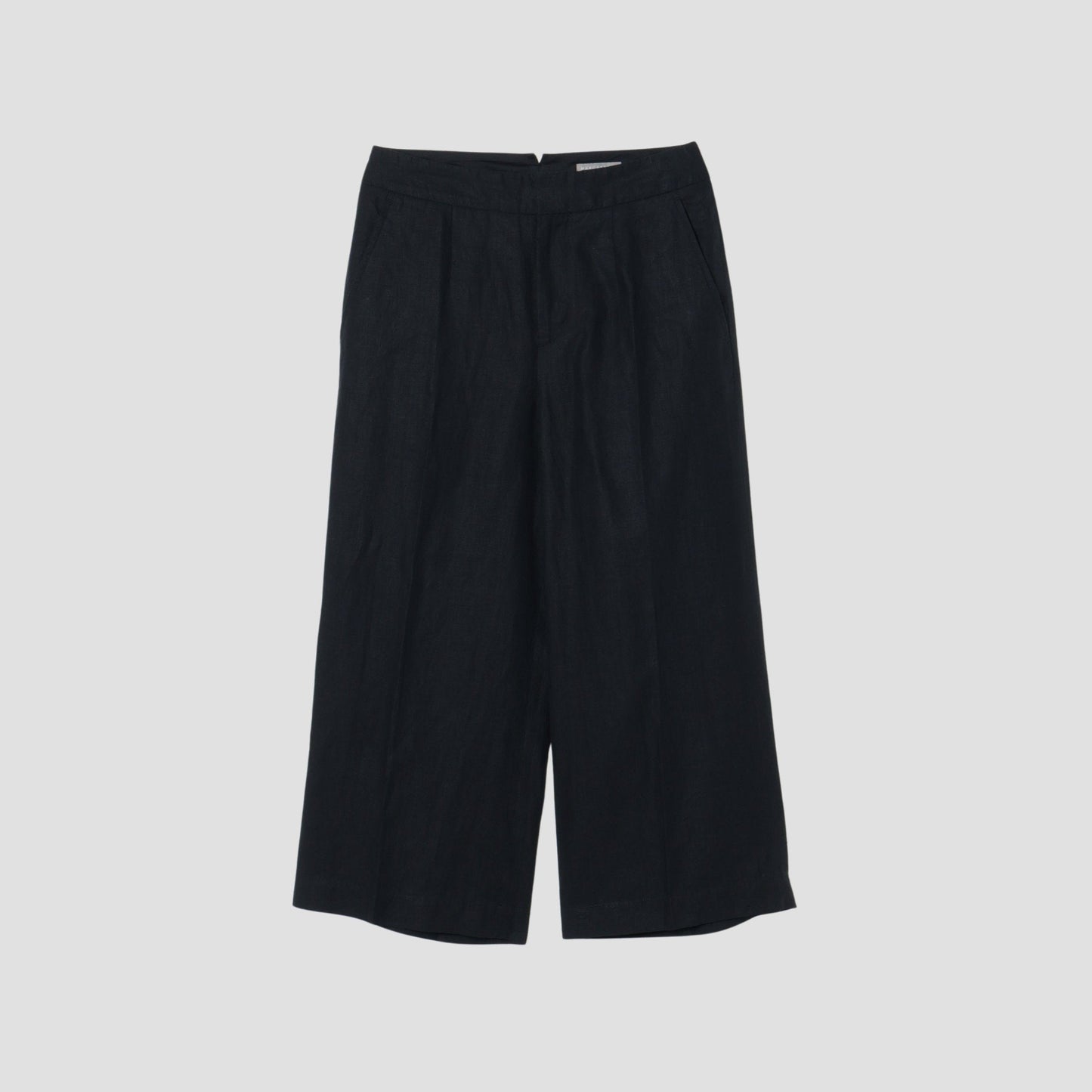 HIGH DENSE LINEN TROUSERS
