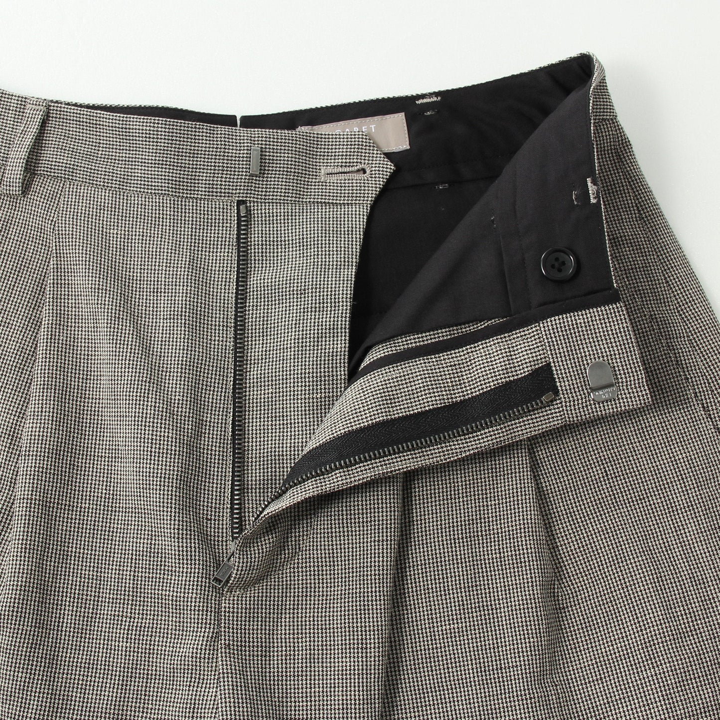 PUPPYTOOTH WOOL LINEN TROUSERS