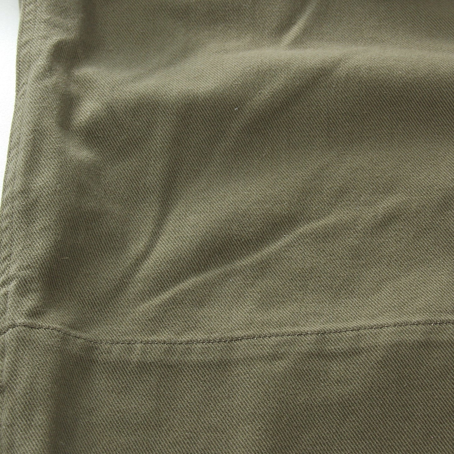 SOFT COTTON TWILL TROUSERS