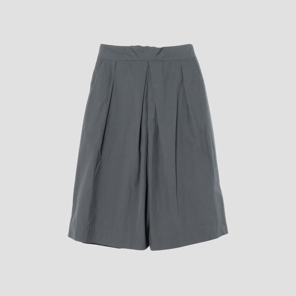 WASHED COTTON POPLIN TROUSERS
