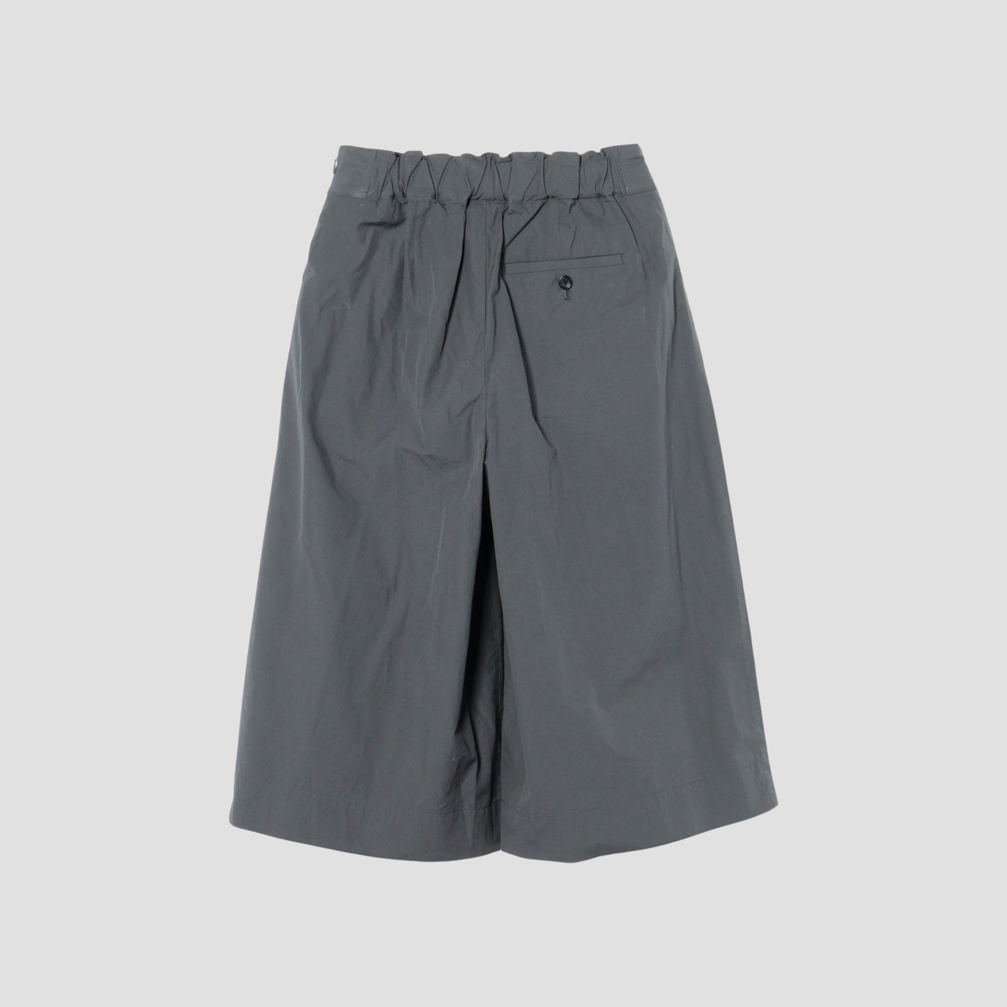 WASHED COTTON POPLIN TROUSERS