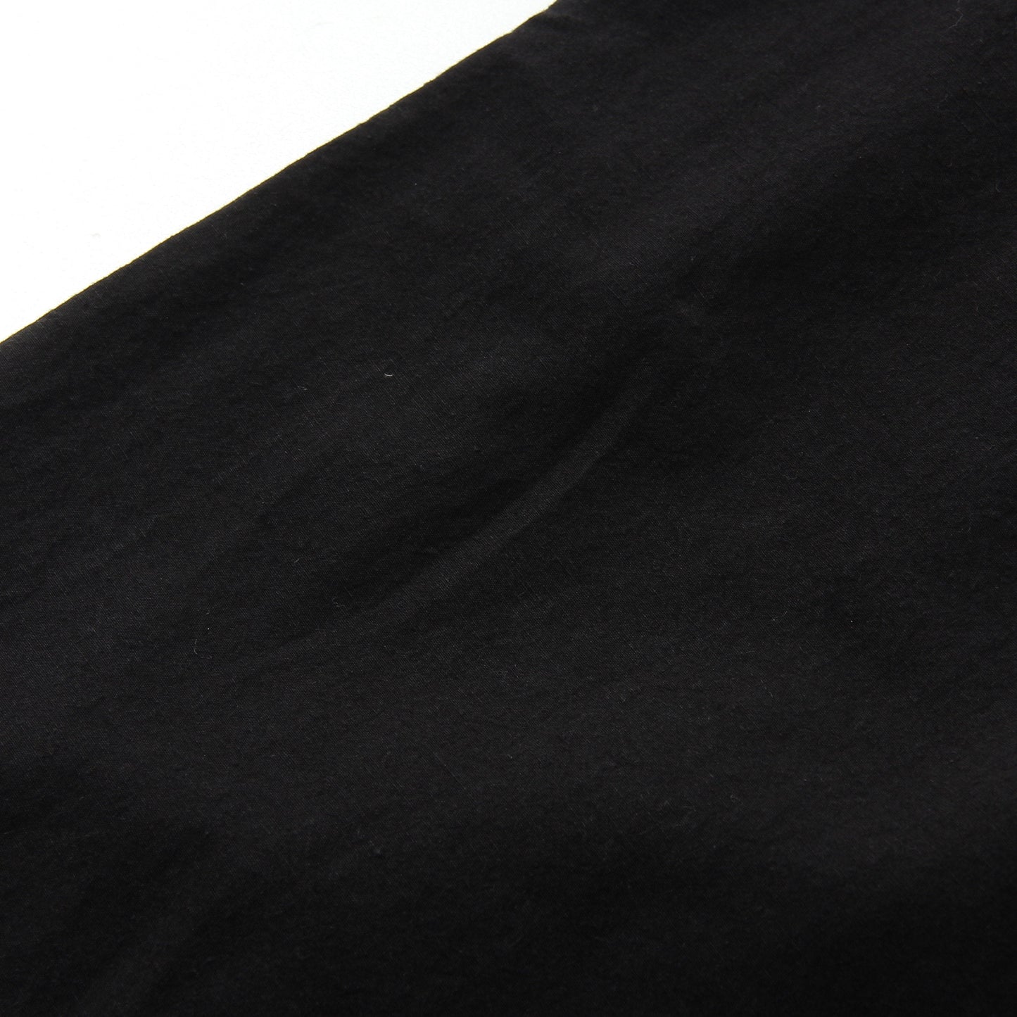 COTTON LINEN PLAIN WEAVE TROUSERS