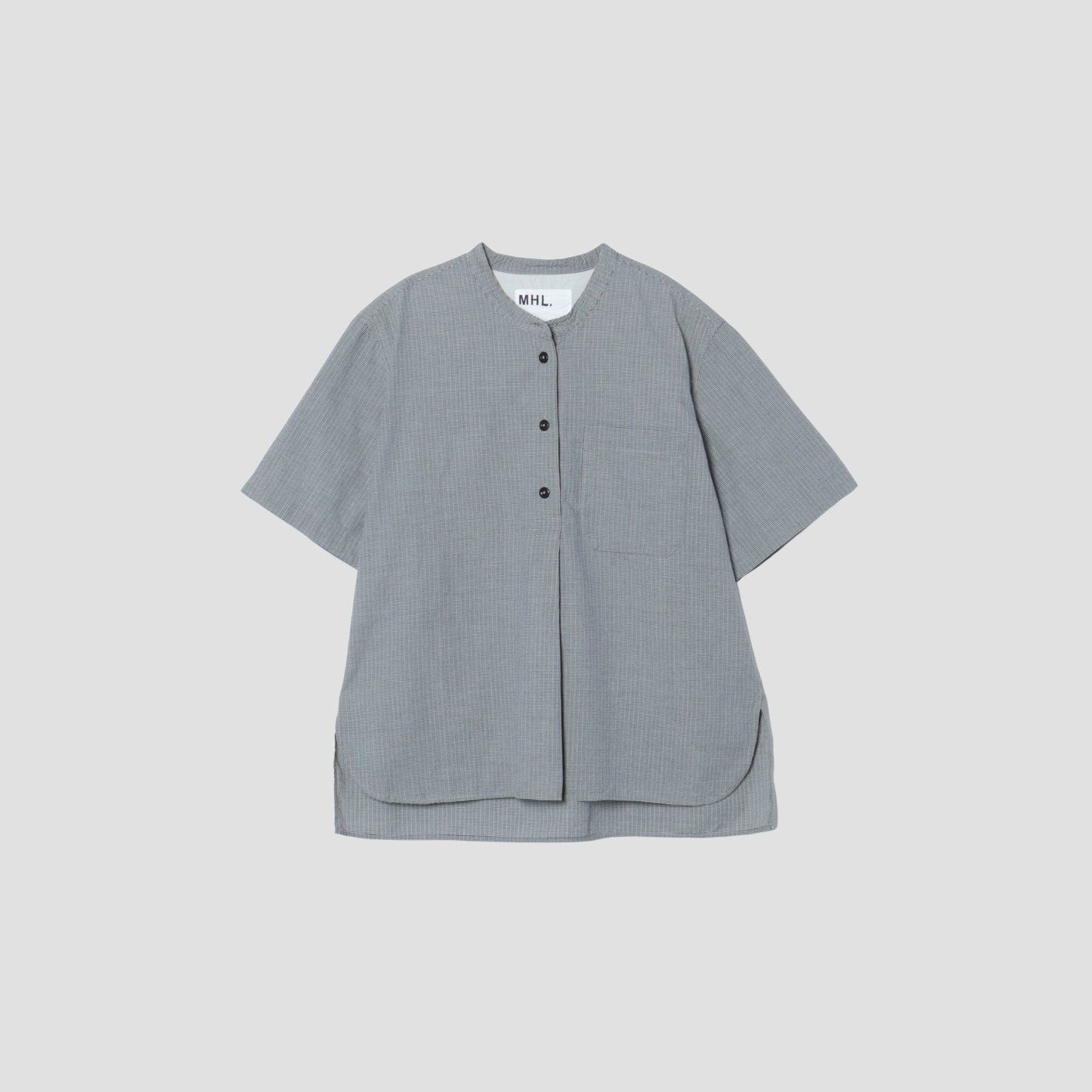 TINY CHECK COTTON SHIRT