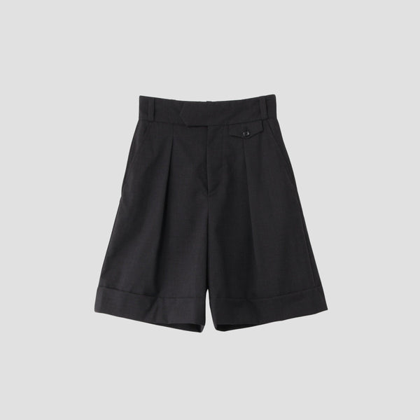 SUMMER WOOL POPLIN TROUSERS