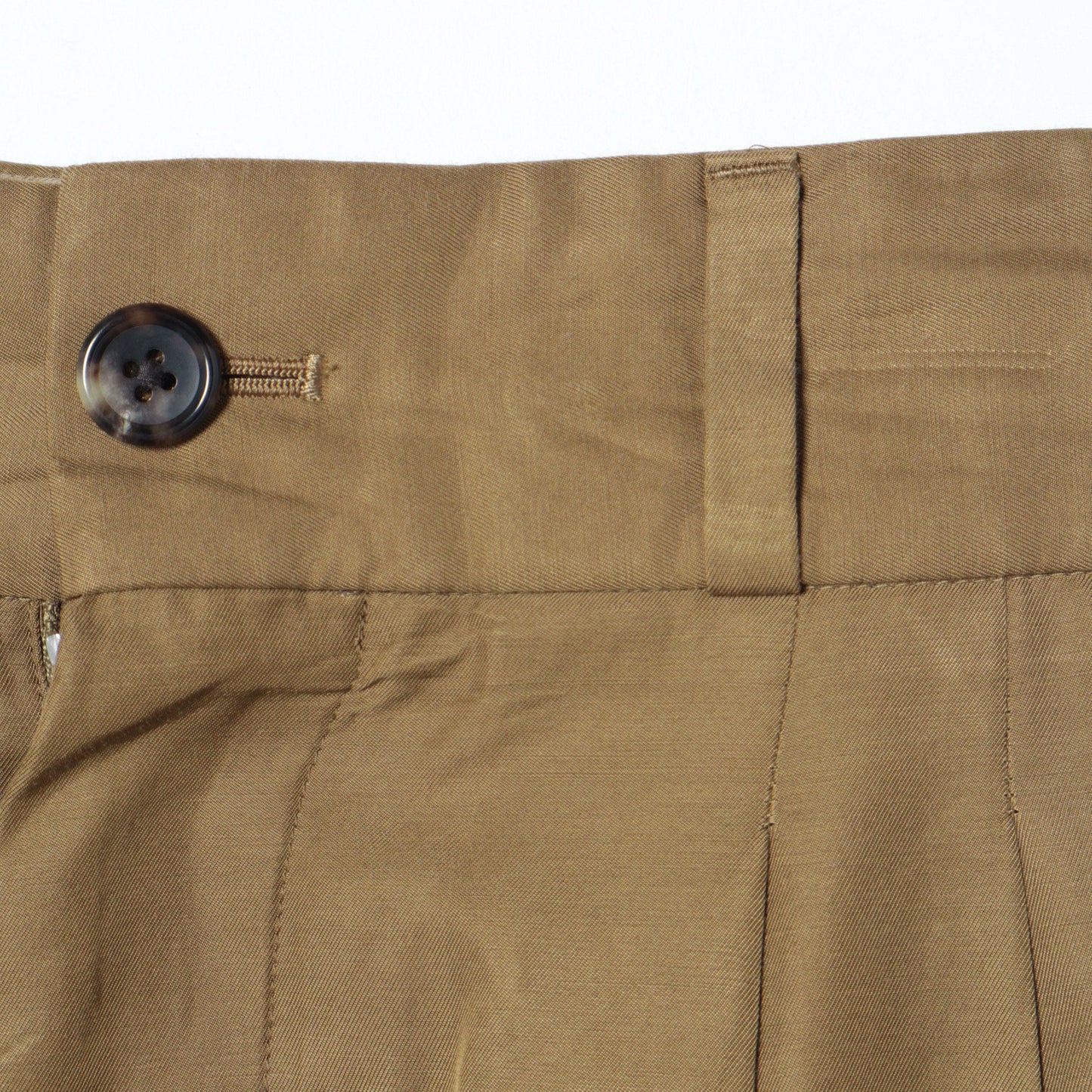 VISCOSE COTTON TWILL TROUSERS