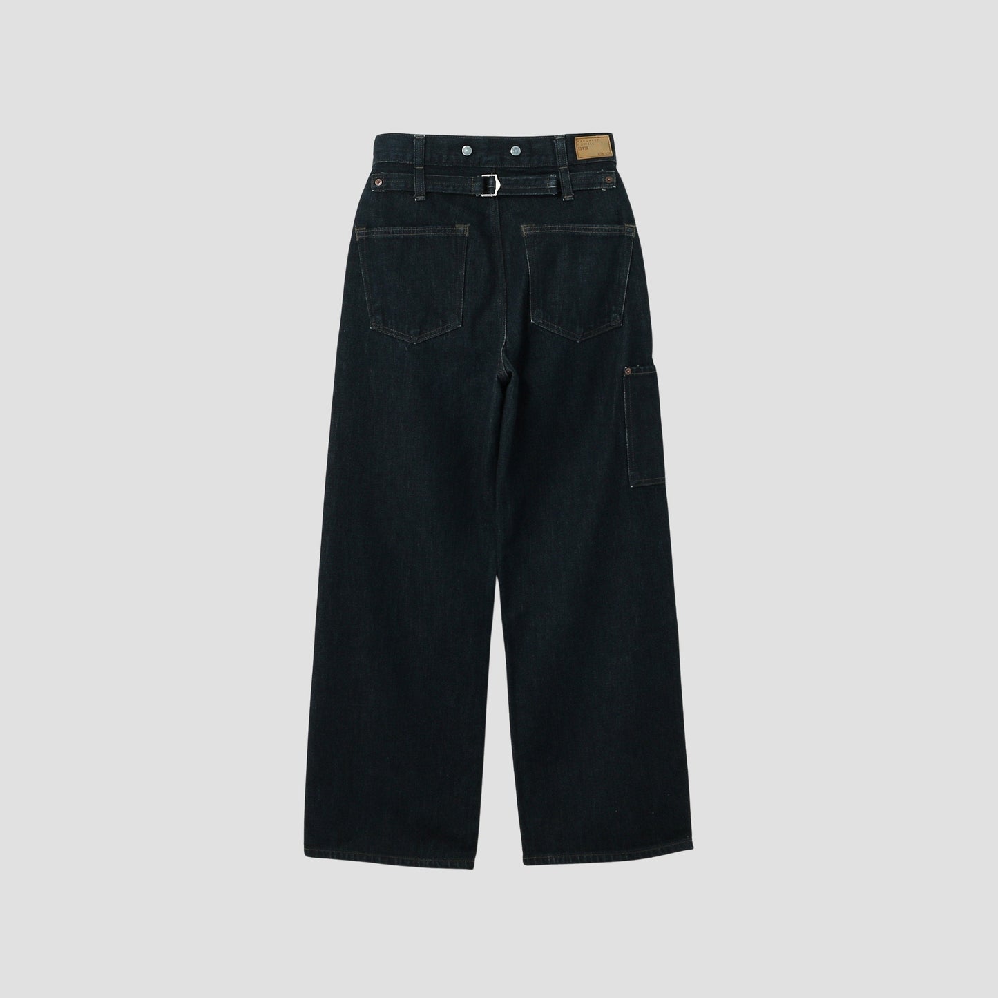 ORGANIC COTTON DENIM TROUSERS